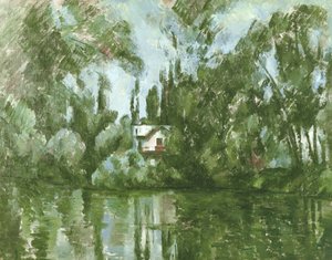 Casa sulle rive della Marna da Paul Cézanne