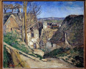 La casa del pendio da Paul Cézanne