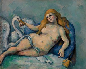 Leda e il Cigno da Paul Cézanne
