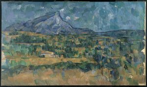 Mont Sainte-Victoire da Paul Cézanne