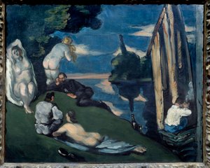 Pastorale, o Idillio da Paul Cézanne
