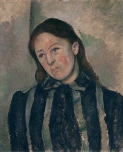 Ritratto di Madame Cézanne da Paul Cézanne