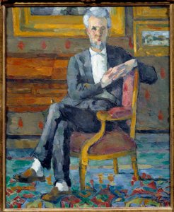 Ritratto di Victor Chocquet da Paul Cézanne