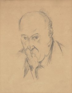 Autoritratto (recto) da Paul Cézanne
