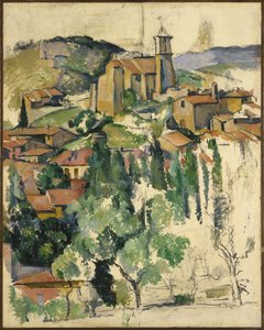 Il villaggio di Gardanne da Paul Cézanne
