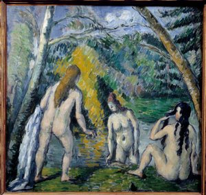 Tre bagnanti di Paul Cezanne. 1879 da Paul Cézanne
