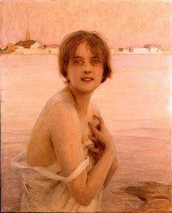 Ragazza al mare