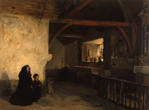 Una cappella di pescatori vicino a Plouha da Paul Chardin
