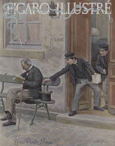 Una vecchia farsa. Copertina di Le Figaro Illustré, ottobre 1896