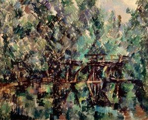 Un ponte su uno stagno, c1898