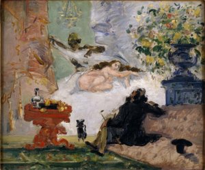 Una moderna Olympia da Paul Cézanne