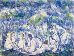 Bagnanti da Paul Cézanne