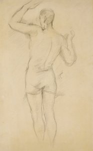 Bagnante in piedi da Paul Cézanne