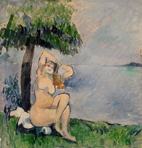 Bagnante al bordo del mare da Paul Cézanne