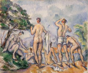 Bagnanti da Paul Cézanne