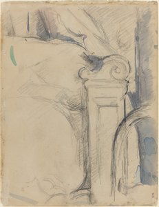 Palo del letto da Paul Cézanne