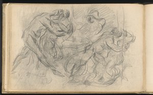 Scena di carnevale, 1885-1888