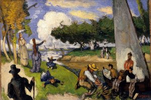 I pescatori (Scène fantastique) da Paul Cézanne