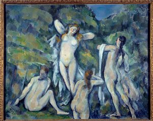 Quattro bagnanti da Paul Cézanne