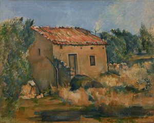 Francese: Maison dans la campagne aixoise Casa abbandonata vicino a Aix-en-Provence da Paul Cézanne