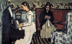 Ragazza al pianoforte, Ouverture al Tannhäuser da Paul Cézanne