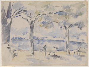 Giardino da Paul Cézanne