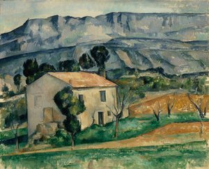 Casa in Provenza, 1886-1890 da Paul Cézanne