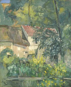 Casa di Père Lacroix, 1873 da Paul Cézanne