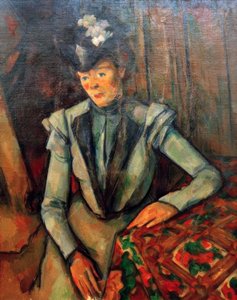 La signora in blu