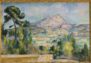 La Montagna Sainte-Victoire da Paul Cézanne