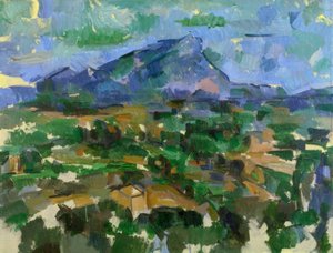 La Montagna Sainte-Victoire da Paul Cézanne