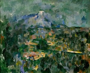 La Montagna Sainte-Victoire da Paul Cézanne