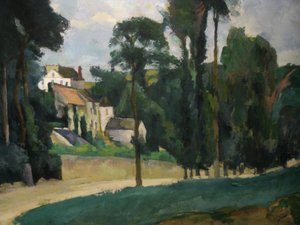 La Route de Pontoise da Paul Cézanne