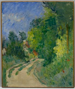 La Route tournante nel sottobosco da Paul Cézanne