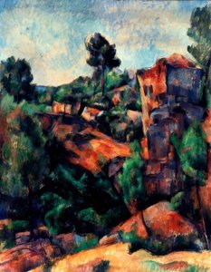 La cava di Bibémus da Paul Cézanne