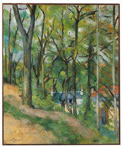 La côte Saint-Denis a Pontoise, c.1877 da Paul Cézanne