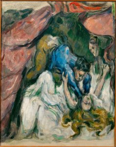 La donna strangolata da Paul Cézanne