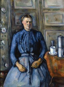 La donna con la caffettiera da Paul Cézanne