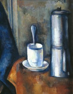 La donna con la caffettiera
