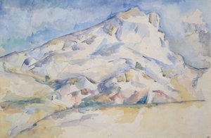 La montagna Sainte Victoire da Paul Cézanne