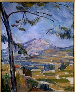 La Montagna Sainte Victoire da Paul Cézanne