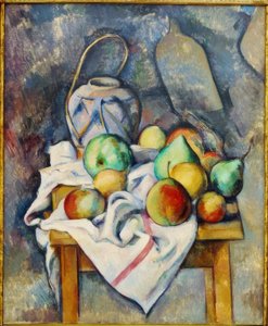 Il vaso di paglia da Paul Cézanne