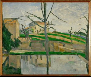 Il Bacino del Jas de Bouffan da Paul Cézanne