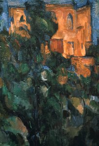 Le Chateau Noir, (dettaglio), 1904-1906 da Paul Cézanne