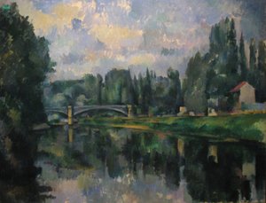Il ponte sulla Marna a Créteil da Paul Cézanne