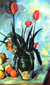 Vaso di tulipani da Paul Cézanne