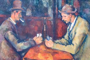 I giocatori di carte, di Cézanne, Museo d