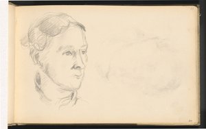 Madame Cézanne da Paul Cézanne