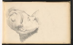 Madame Cézanne con la Testa Abbassata