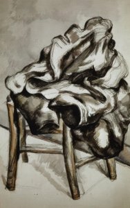 Cappotto su una sedia da Paul Cézanne